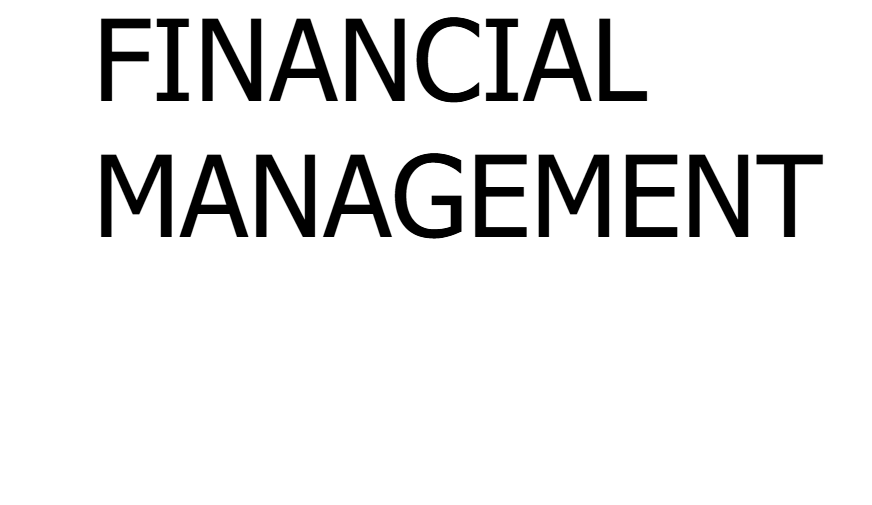picha ya mada - TOPIC 1 - FINANCIAL MANAGEMENT